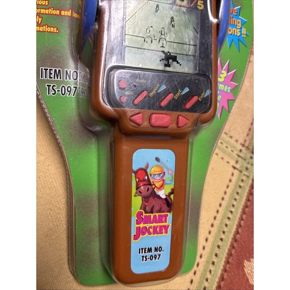NEW Vtg 1980's SMART JOCKEY TS 097 Handheld Video Game Mattel Nintendo